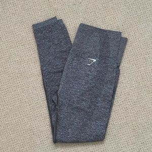 Gymshark Vital Seamless Leggings - Smokey Grey Marl - Medium